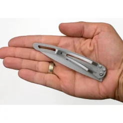 Deejo Serrated 37g titanium