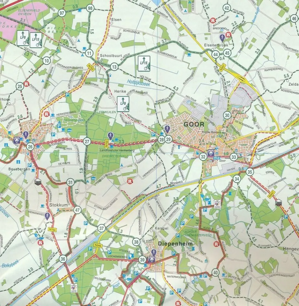 Falk Fietskaart 05 Drenthe Oost