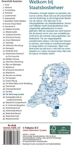 Falk Wandelfietskaart 38 De Meinweg-Leudal