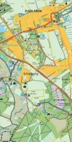 Falk Wandelfietskaart 09 Drentsche Aa