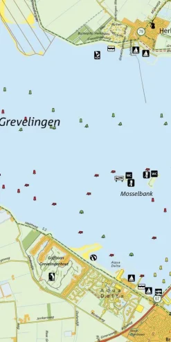 Falk Wandelfietskaart 13 Grevelingenmeer