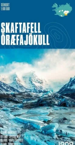 Ferdakort maps ijsland Skaftafell NP 1:100.000