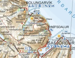 Ferdakort maps ijsland Wegenkaart 4 IJsland Zuidoost