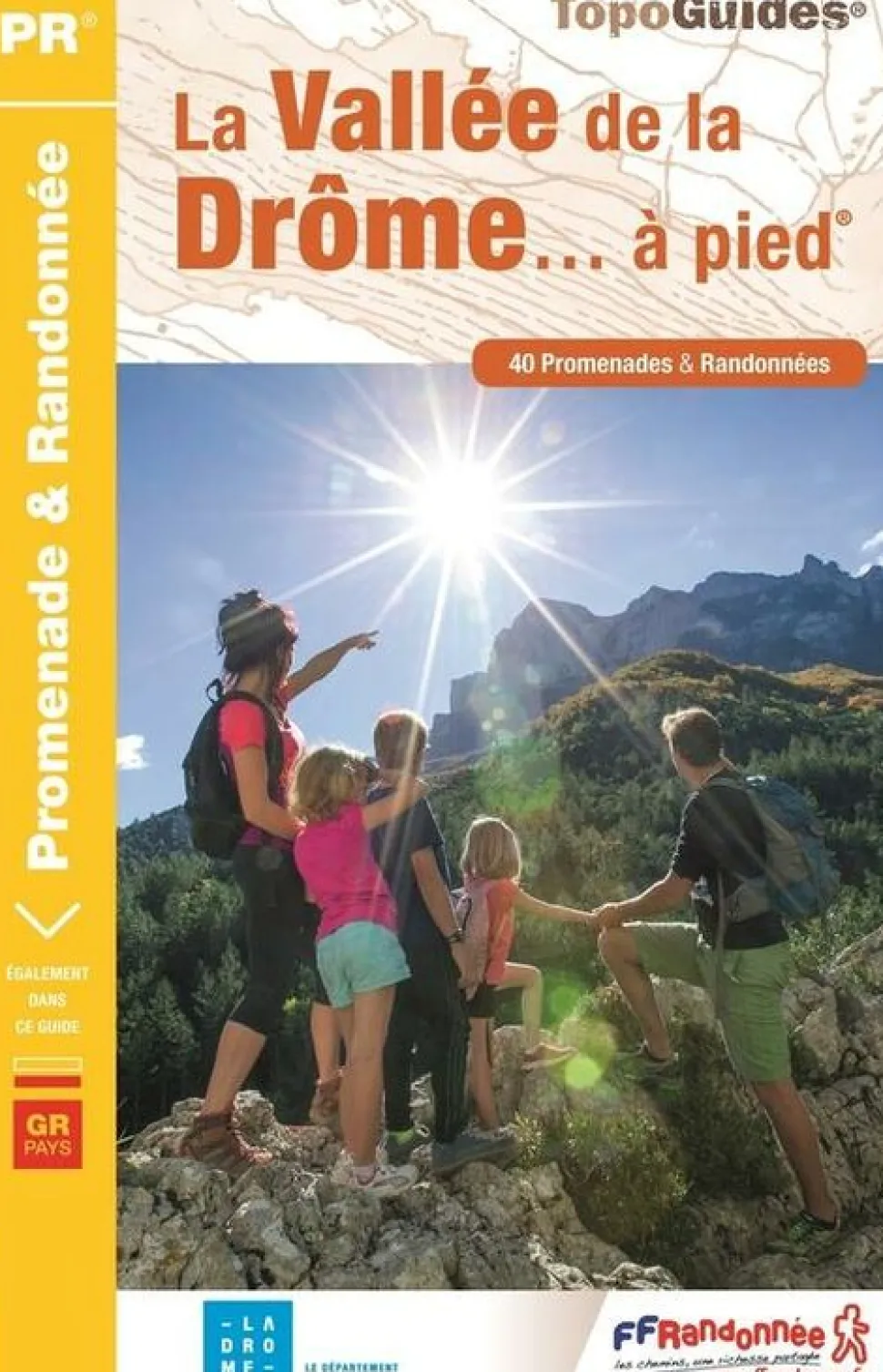 FF Randonnee Wandelgids La Vallée de la Drome P263