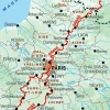 FF randonneee Wandelgids GR6551 Bruxelles- Paris - Tours