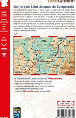 FF randonneee Wandelgids Sentier vers Saint Jacques de Compolste
