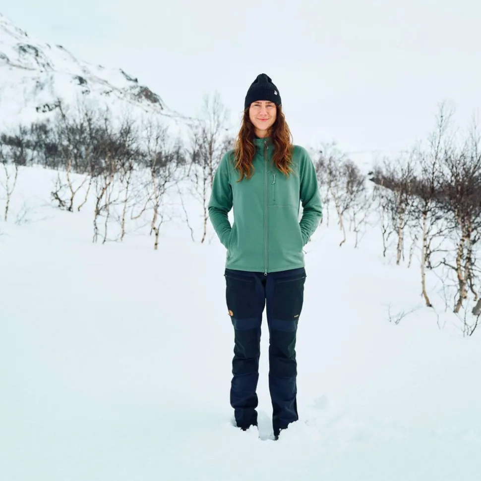 Fjallraven Abisko Grid Fleece Hoodie W