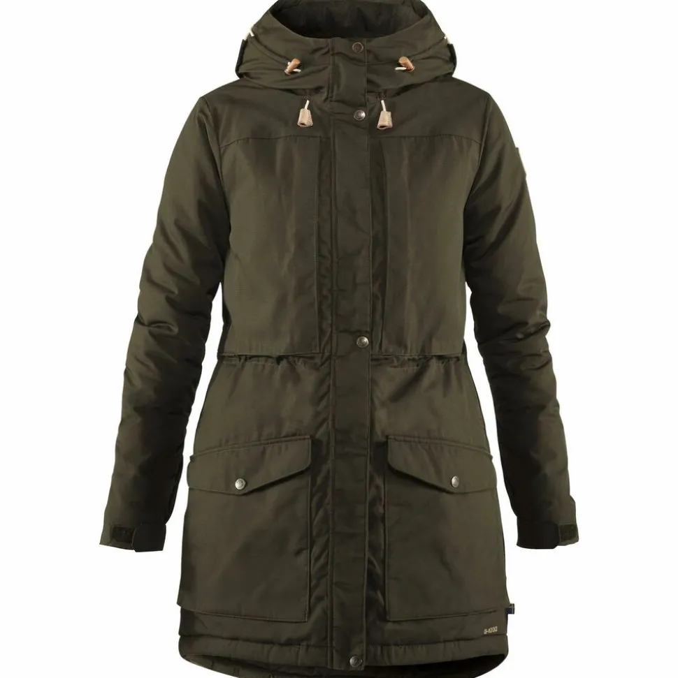 Fjallraven Singi wool padded parka w