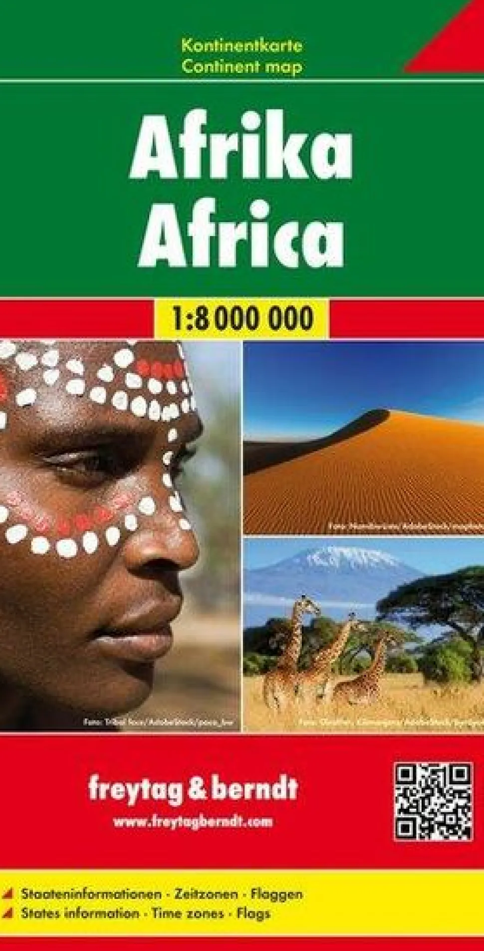 Freytag & Berndt Overzichtskaart Afrika