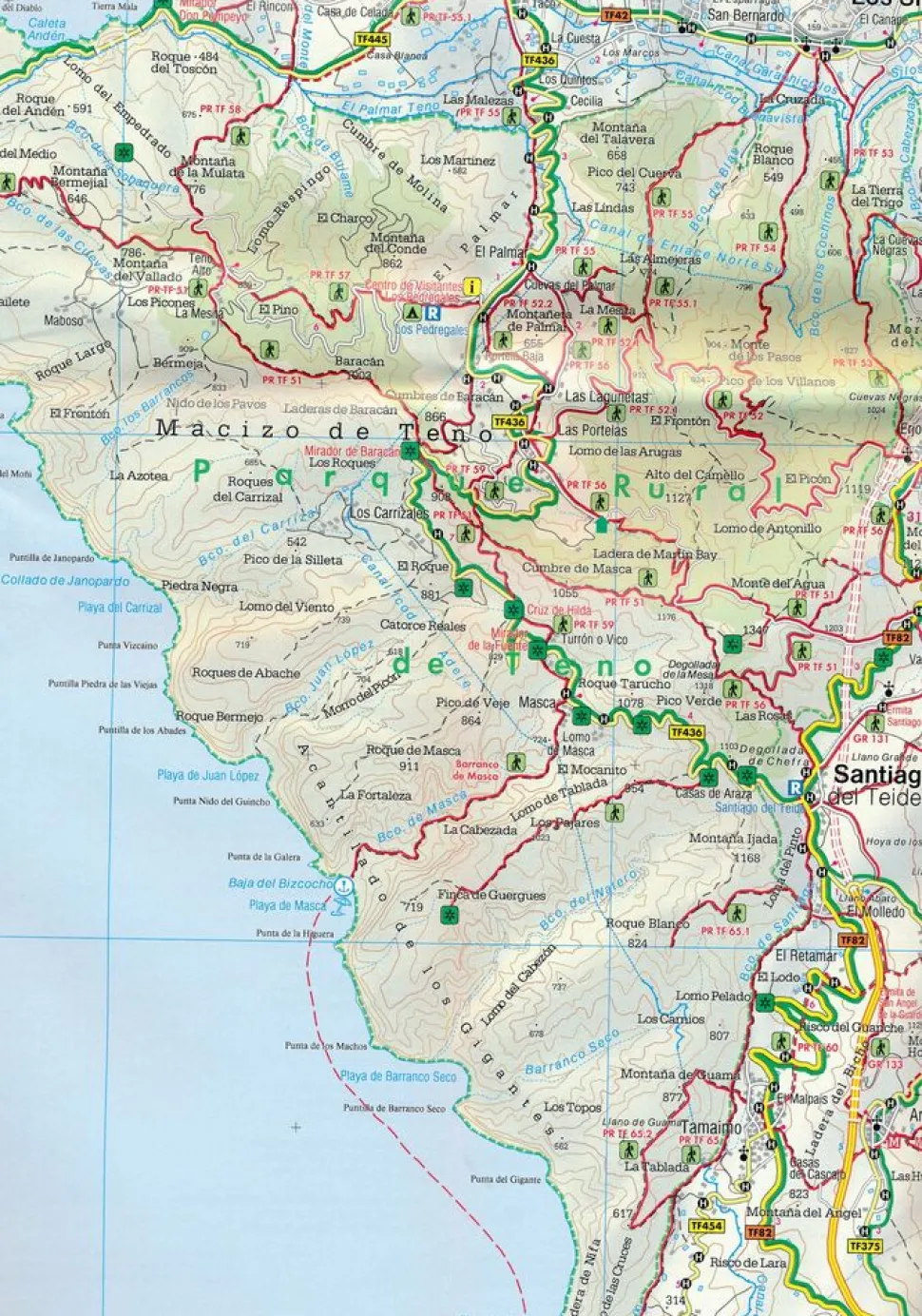 Freytag & Berndt Wandelkaarten WKE7 Tenerife Noord en Zuid