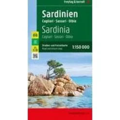 Freytag & Berndt Wegenkaart Sardinië, Cagliari
