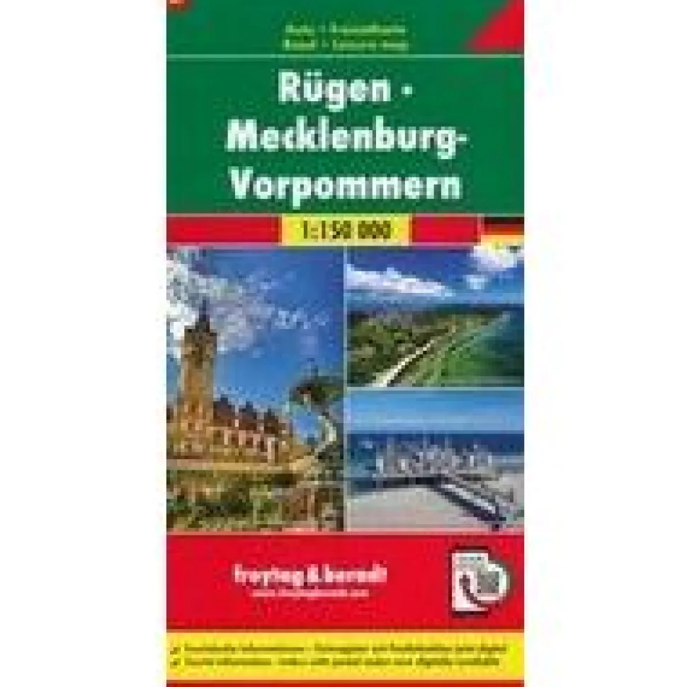Freytag & Berndt Wegenkaart 02 Rügen - Mecklenburg