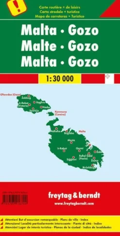 Freytag & Berndt Wegenkaart Malta - Gozo
