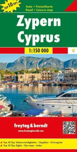 Freytag & Berndt Wegenkaart Cyprus
