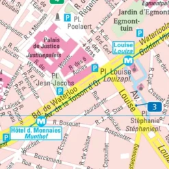 Freytag en Berndt Stadsplattegrond Brussel
