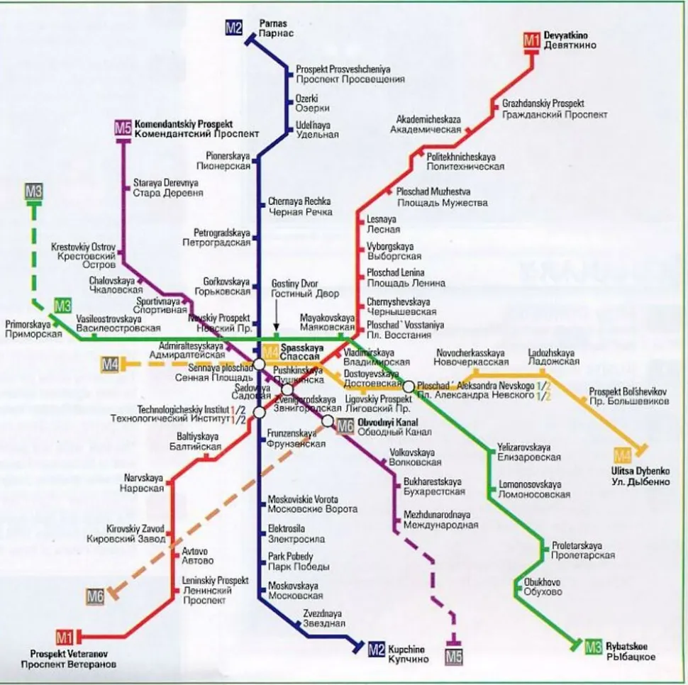 Freytag en Berndt Stadsplattegrond St-Petersburg