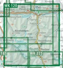 Freytag en Berndt Wandelkaart WK120 Grossglockner