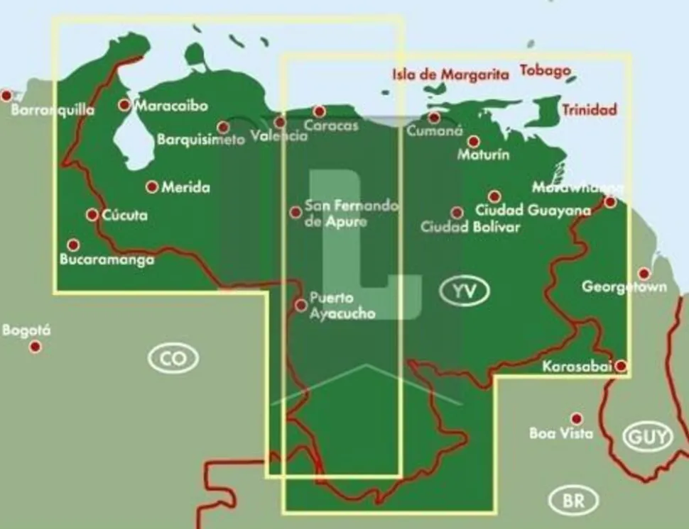 Freytag en Berndt Wegenkaart Venezuela