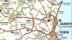 Freytag en Berndt Wegenkaart Zakynthos 1:50.000