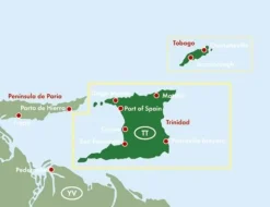 Freytag en Berndt Wegenkaart Trinidad en Tobago