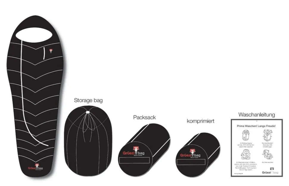 GRUEZI-BAG Biopod DownWool Extreme Light