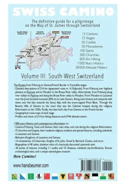 Hans Beumer Wandelgids Swiss Camino Volume III Southwest