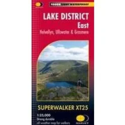 Harvey Maps Lake District Oost XT25