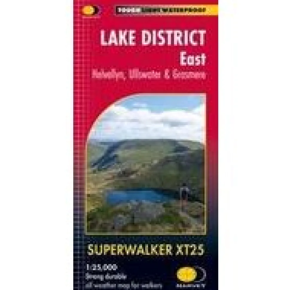 Harvey Maps Lake District Oost XT25