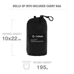Helinox Air + foam headrest black