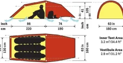 Hilleberg Anjan 3 GT Driepersoonstent