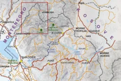 Huber Verlag Wandelkaart Albanië Noord
