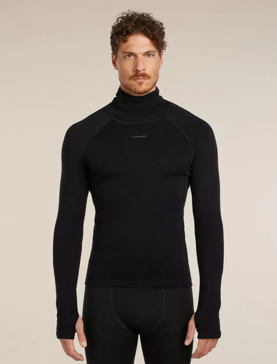Icebreaker M 300 MerinoFine Polar LS Roll Neck