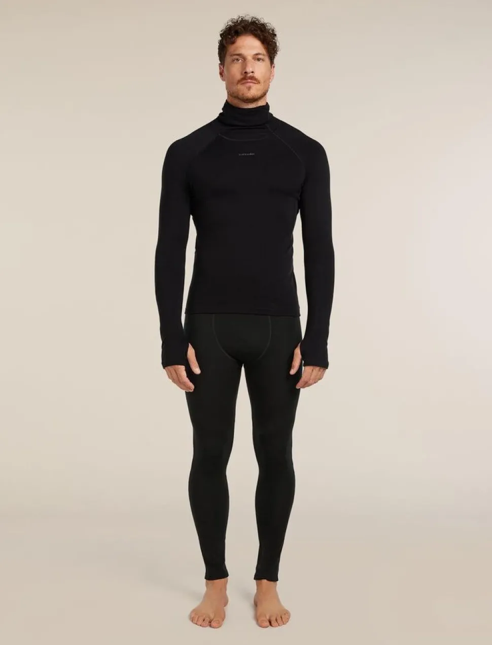 Icebreaker M 300 MerinoFine Polar LS Roll Neck