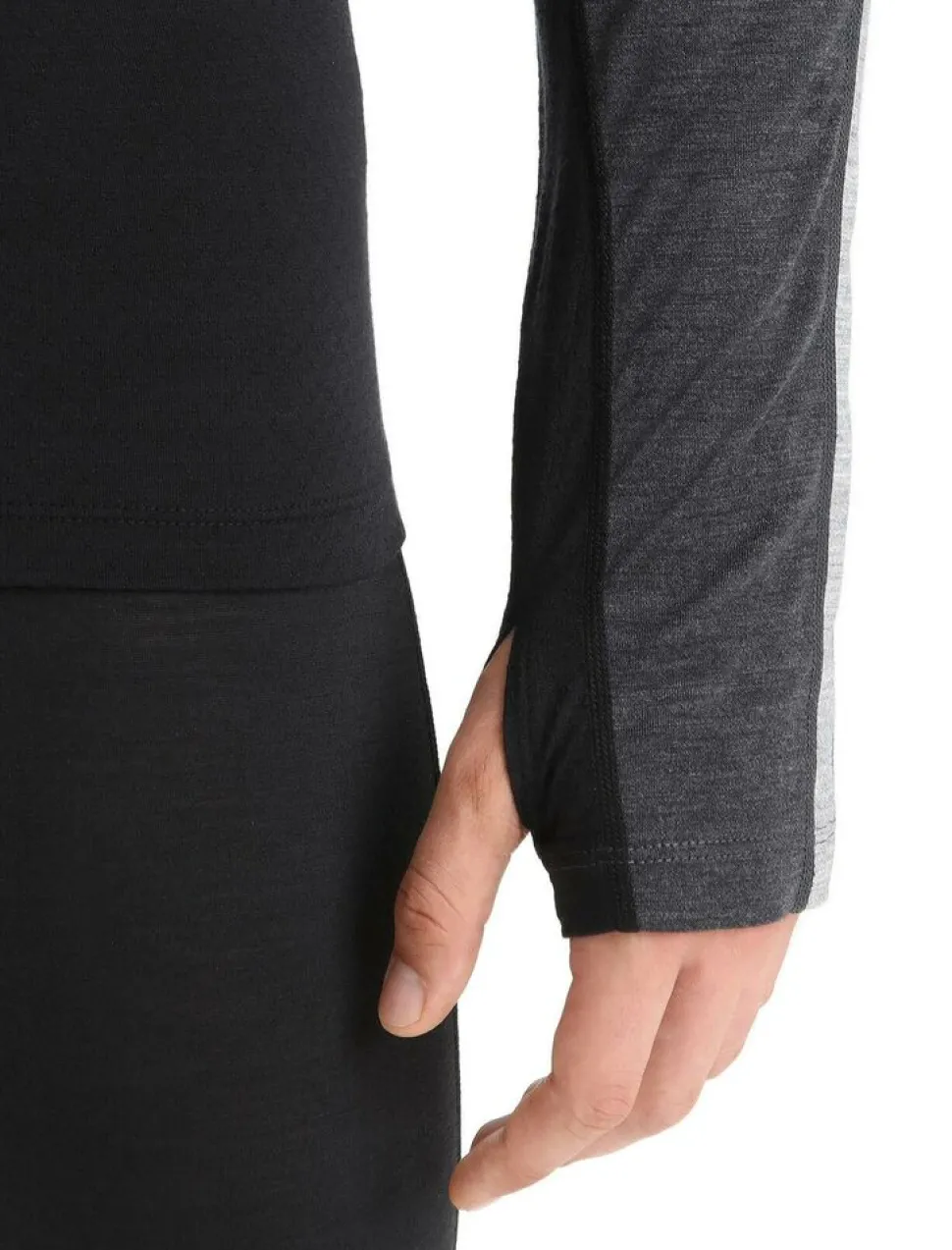 Icebreaker M 125 zoneknit LS crewe