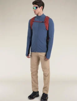 Icebreaker M Descender LS Zip