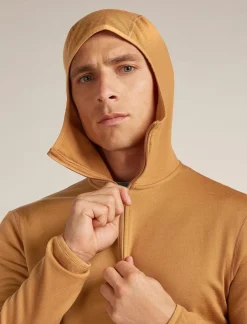 Icebreaker M Merino 560 RealFleece Elemental LS Zip Hoodie