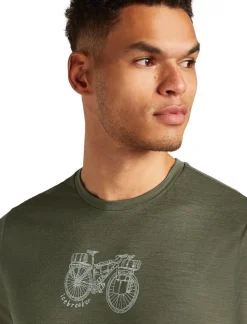 Icebreaker M Merino 150 Tech Lite ss Tee Adventure Ride