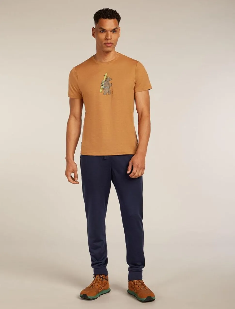 Icebreaker M Merino 150 Tech Lite SS Tee Bear Tour