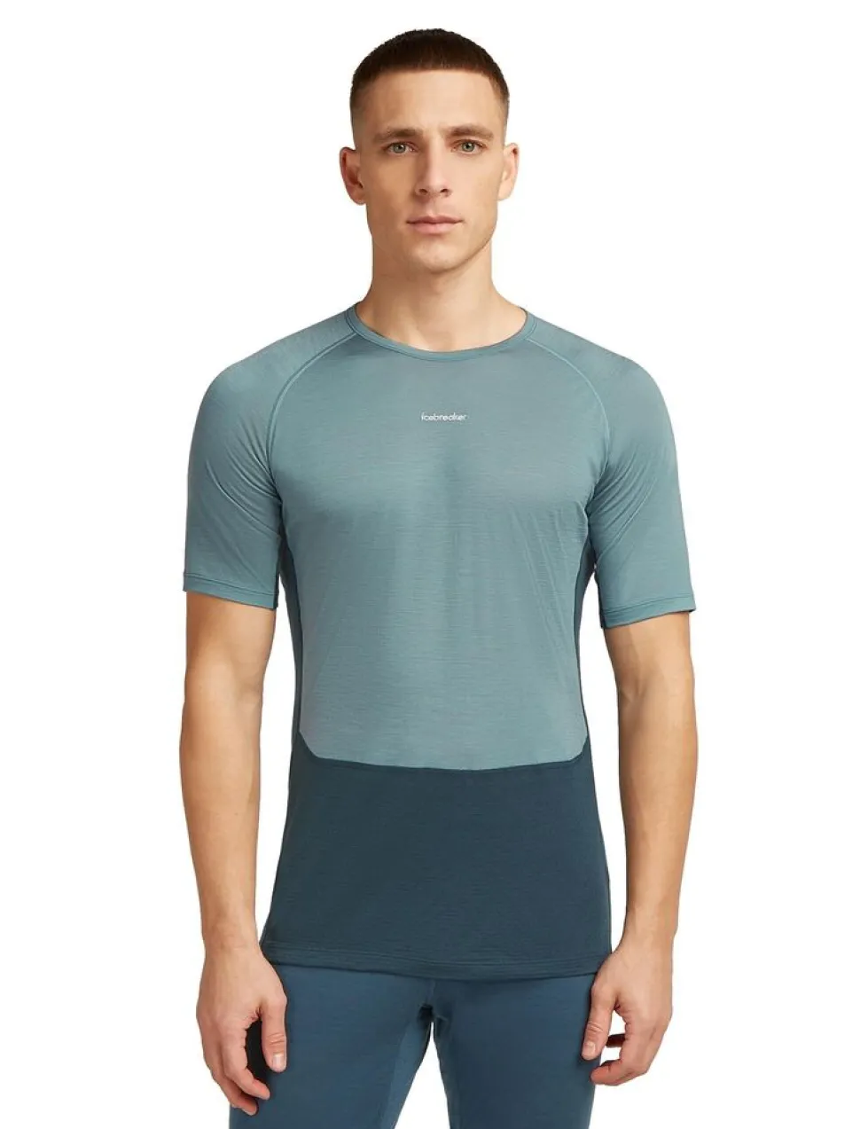 Icebreaker M Merino 125 ZoneKnit ss crewe