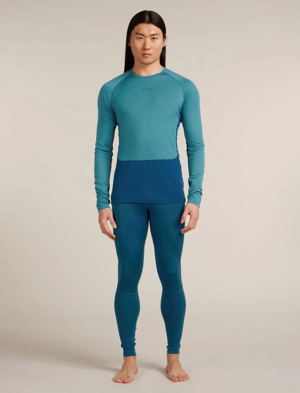 Icebreaker M Merino 200 ZoneKnit LS Crewe