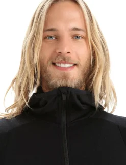 Icebreaker M Quantum zoneknit LS zip hoody