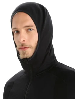 Icebreaker M Quantum zoneknit LS zip hoody