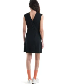 Icebreaker W Merino 200 Granary Sleeveless V Neck Dress