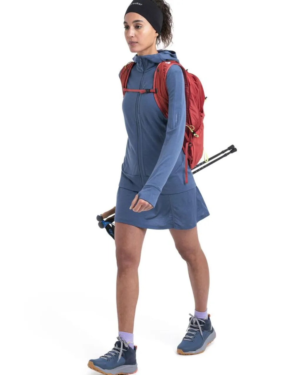 Icebreaker W Merino 260 Quantum IV LS zip hoodie