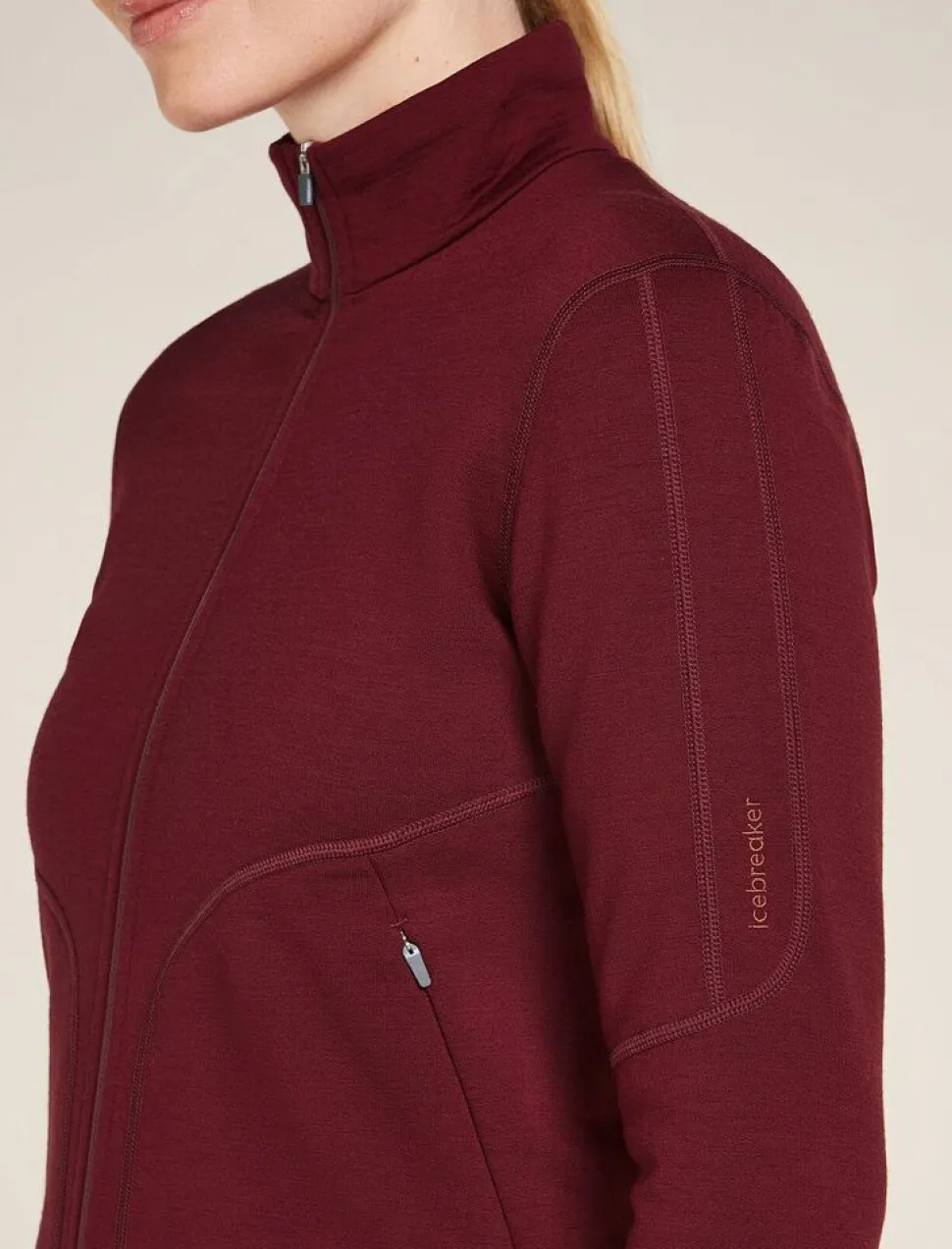 Icebreaker W Merino 560 Realfleece Element II LS Z