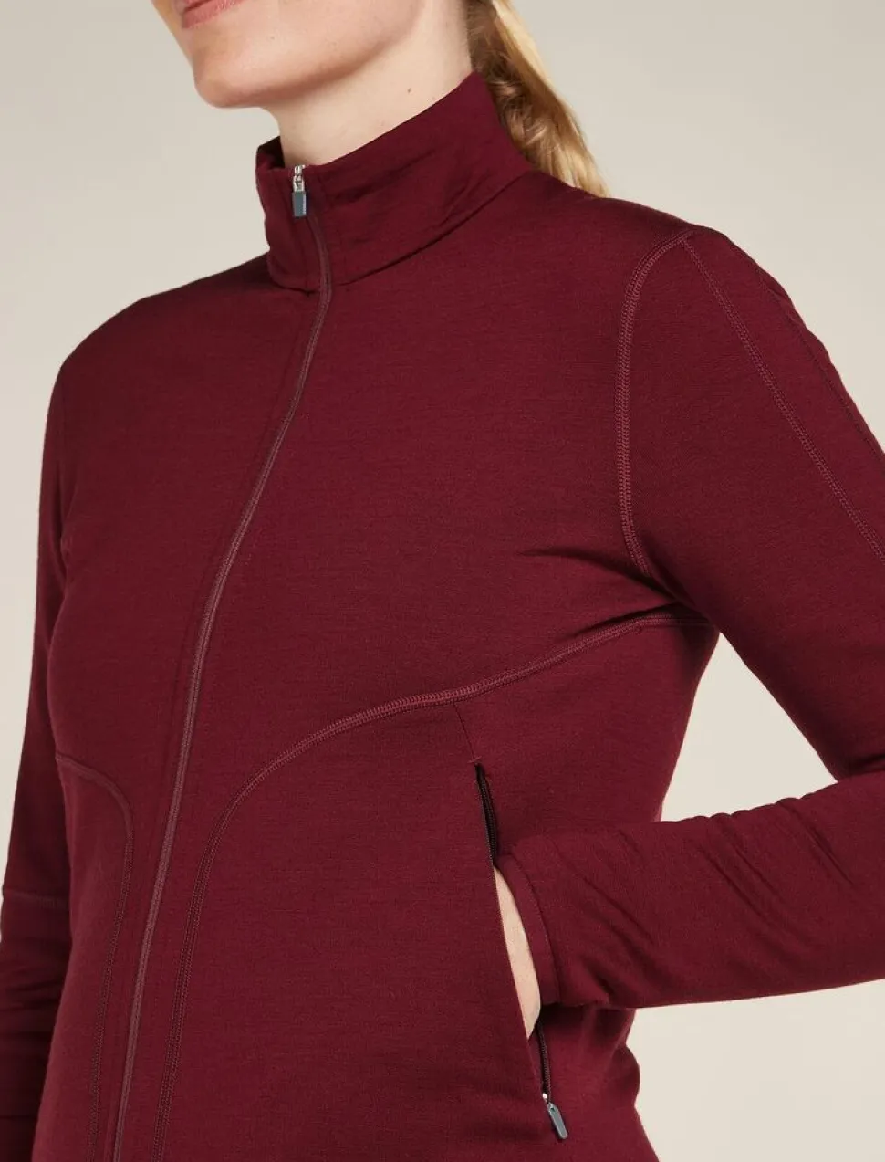 Icebreaker W Merino 560 Realfleece Element II LS Z