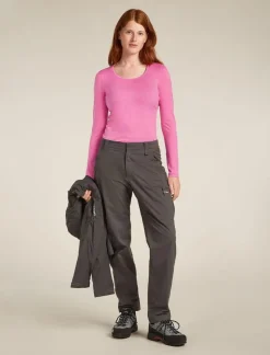 Icebreaker Wmns 200 oasis LS scoop