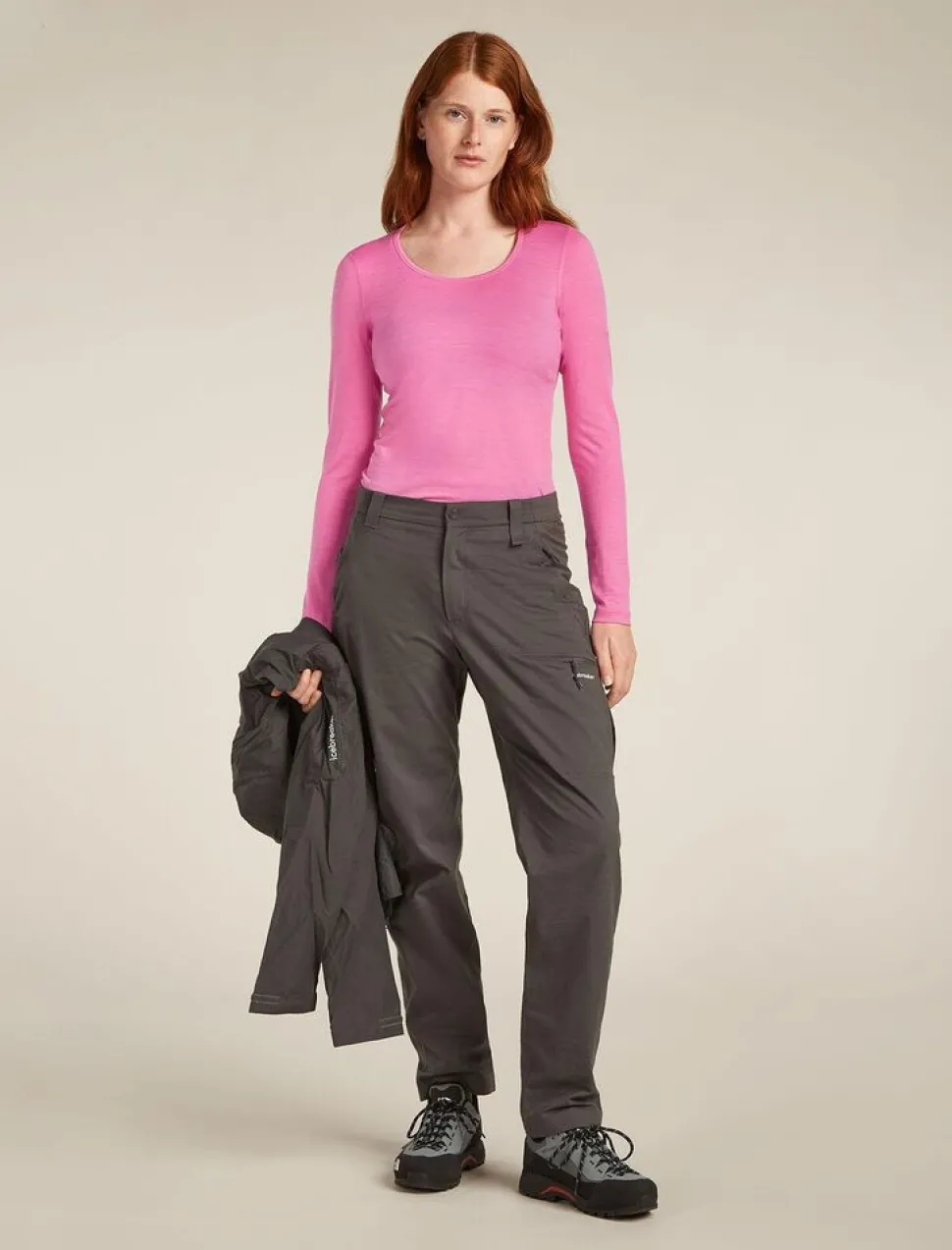 Icebreaker Wmns 200 oasis LS scoop