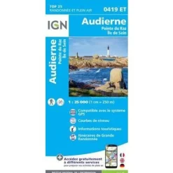 IGN 0419ET Audierne Pointe du Raz