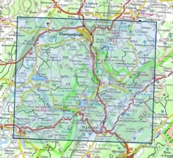 IGN 3326ET Champagnole/Lac de Chalain